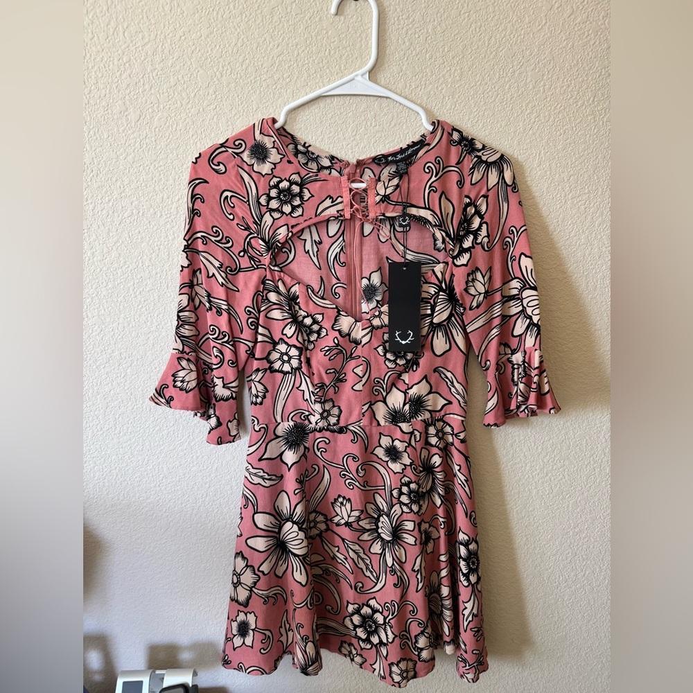 Floral Pink Dress